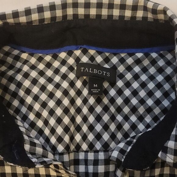 Talbots plaid shirt size medium - Picture 7 of 11